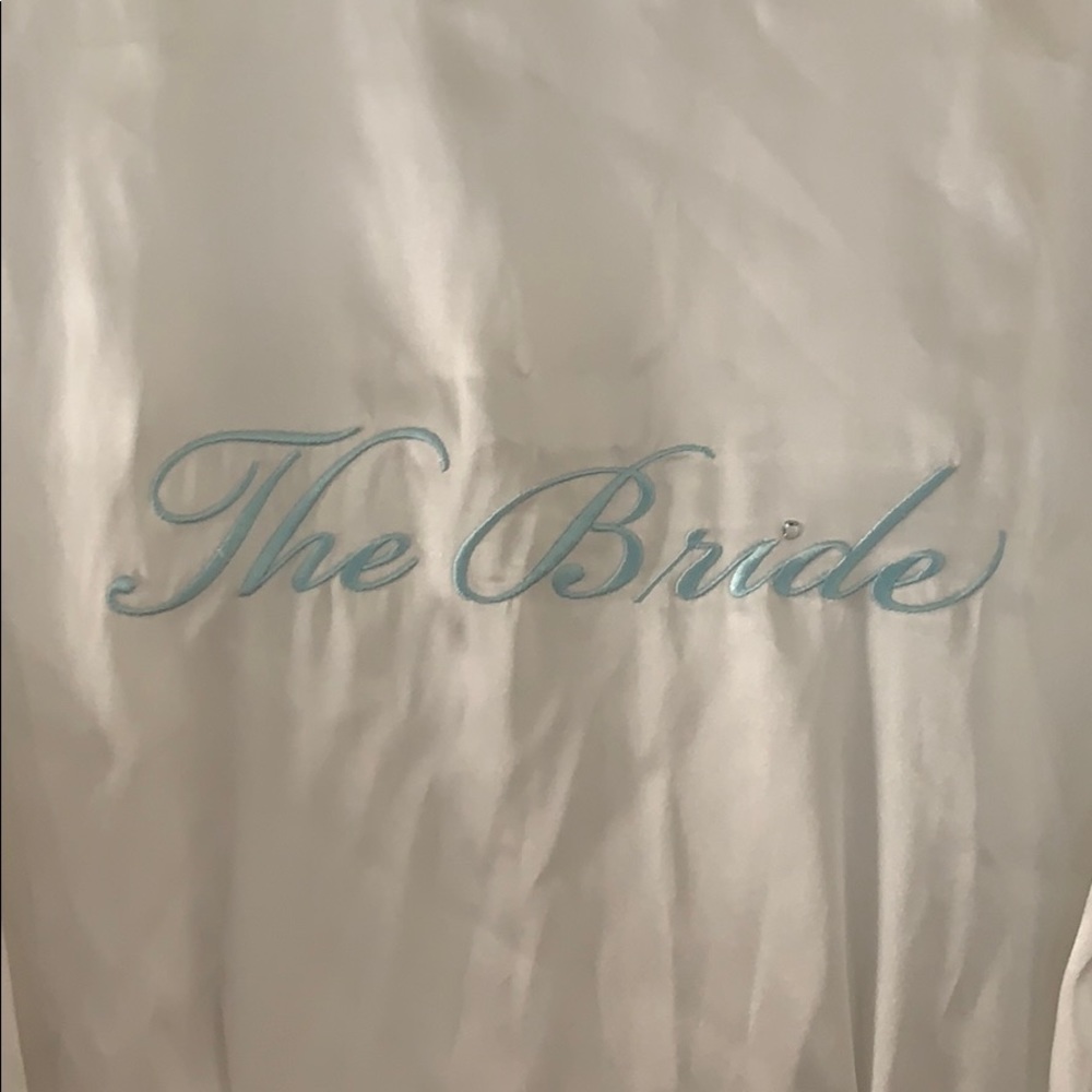 Bride Silk Robe NWOT - Picture 4 of 4